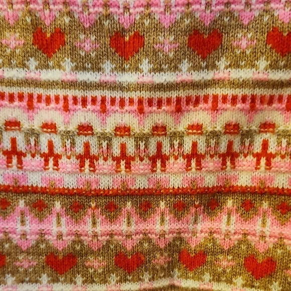 J. Crew Pink and Brown Patterned Sweater - Picture 5 of 10